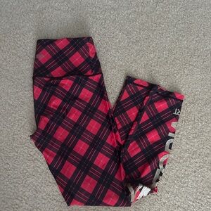 Victoria’s Secret Plaid red and black Women’s Leggings Small